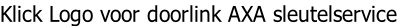 Klick Logo voor doorlink AXA sleutelservice